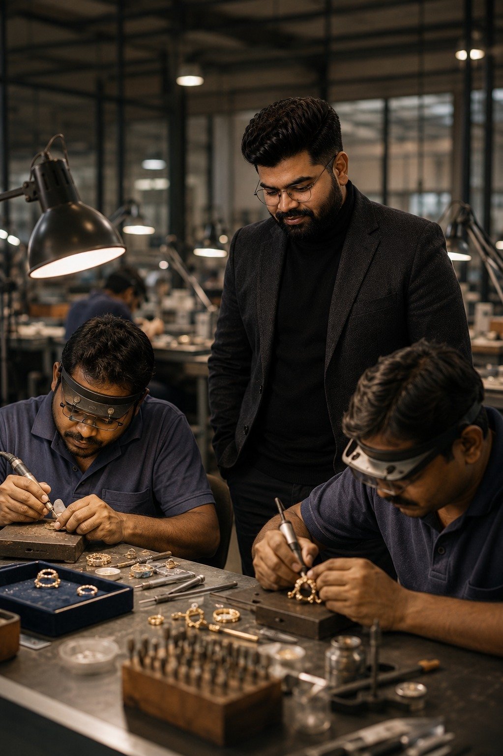 Abdul Basik M overseeing craftsmanship and quality across the group